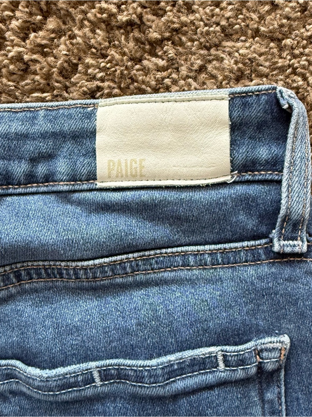 PAIGE Blue Hoxton Ankle Jeans - Size 28 - Picture 5 of 5